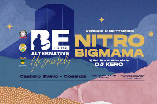 UnSaccoBello w/Nitro-Bignama-DJ Kero' - Castello Svevo, Cosenza